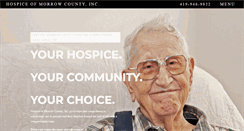 Desktop Screenshot of hospicemorrowcounty.org